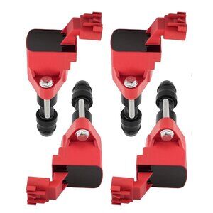 4 pc RED Ignition Coil Buick Pontiac Chevrolet GMC 2.4L 2.2L 2.0L L4 05-17 UF491